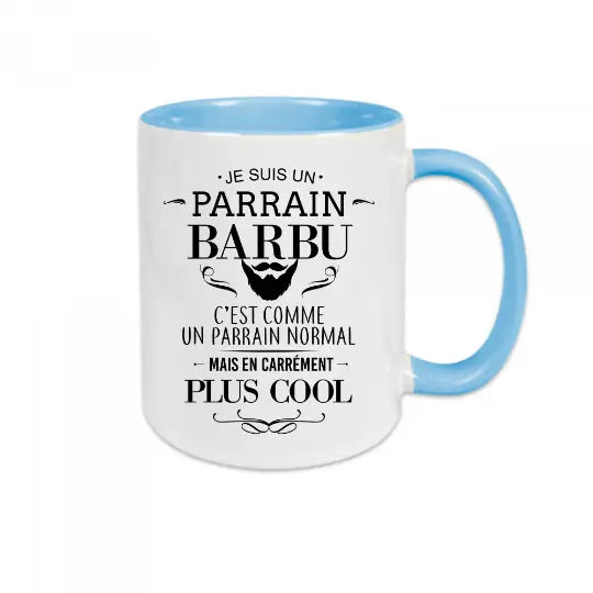 Mug céramique - Parrain barbu