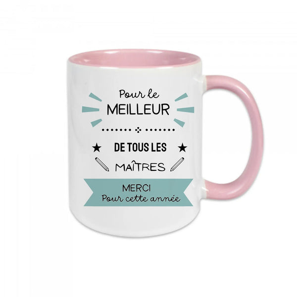 Mug céramique - Pour le meilleur des maîtres Encre et Créations