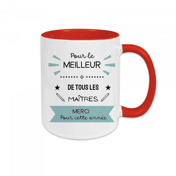 Mug céramique - Pour le meilleur des maîtres Encre et Créations