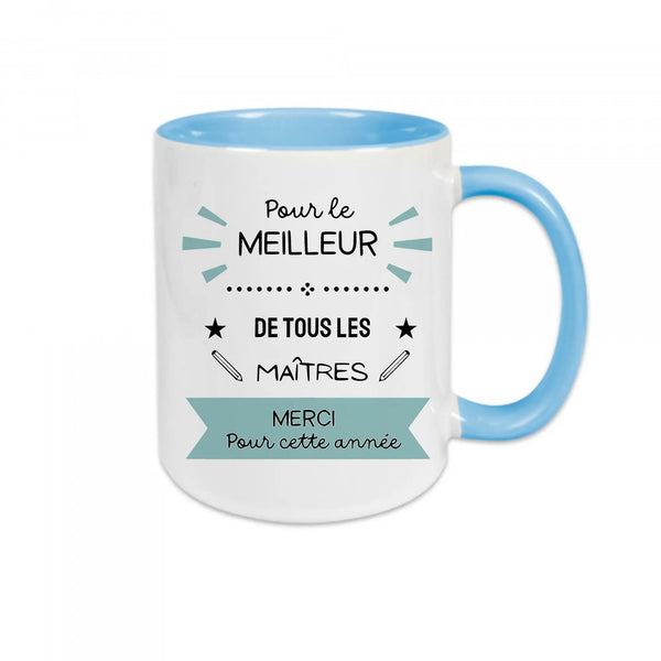 Mug céramique - Pour le meilleur des maîtres Encre et Créations