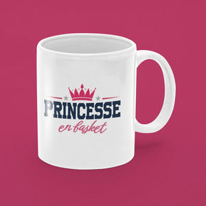 Mug céramique - Princesse en basket Encre et Créations