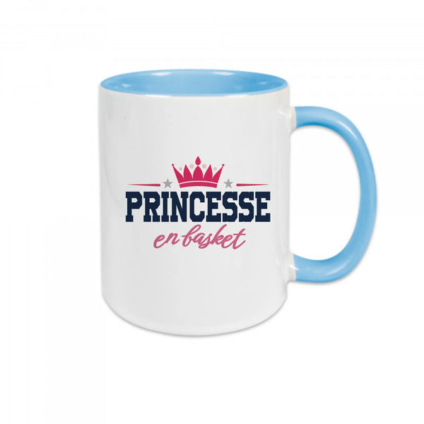 Mug céramique - Princesse en basket Encre et Créations