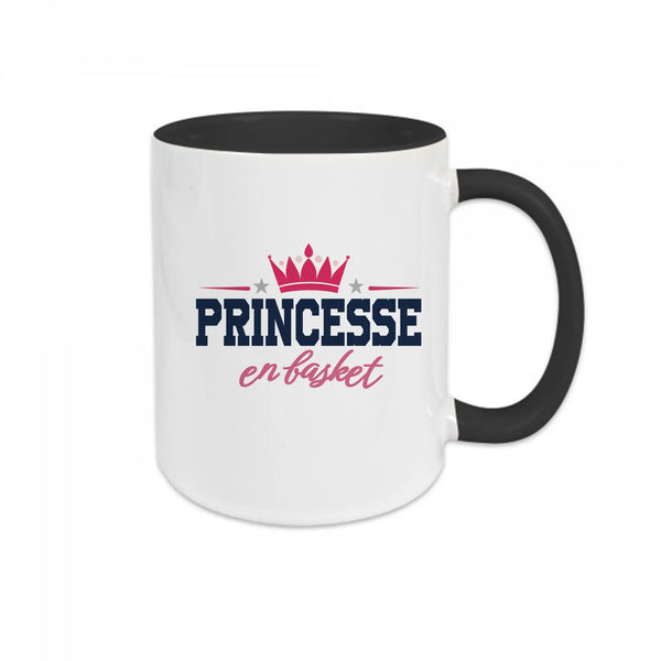 Mug céramique - Princesse en basket Encre et Créations