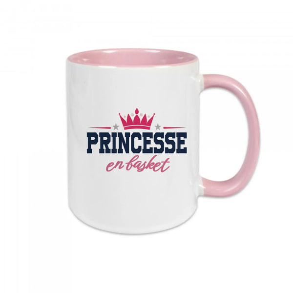 Mug céramique - Princesse en basket Encre et Créations