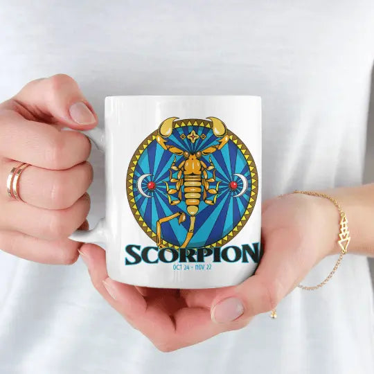 Mug céramique - Scorpion signe astrologique