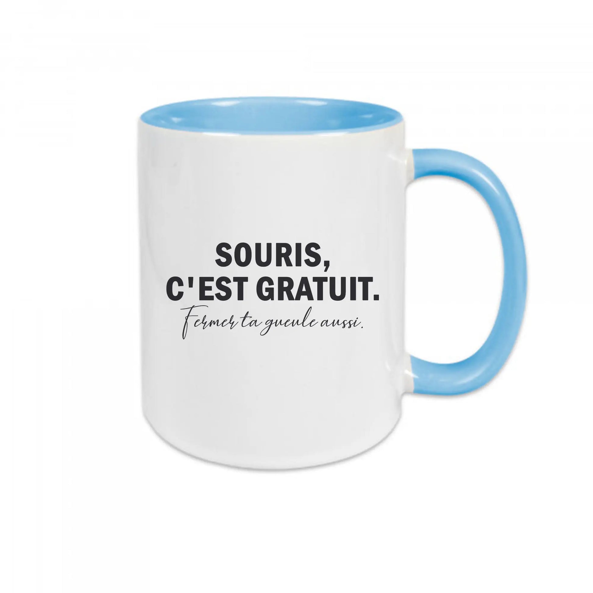 Mug céramique - Souris c'est gratuit Encre et Créations