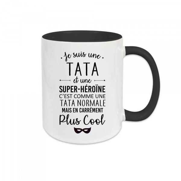 Mug céramique - Tata super-héroïne