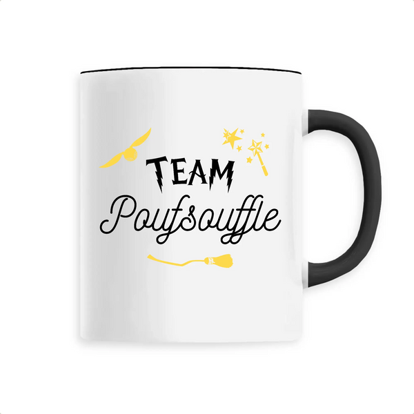 Mug céramique - Team Poufsouffle