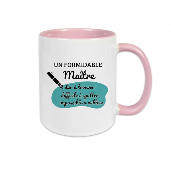 Mug céramique - Un formidable maître Encre et Créations