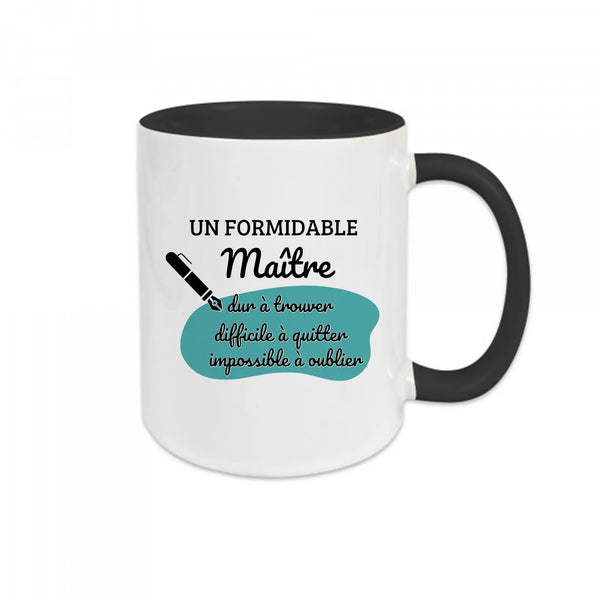 Mug céramique - Un formidable maître Encre et Créations