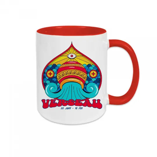 Mug céramique - Verseau signe astrologique