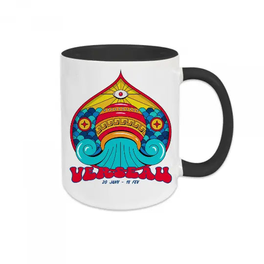 Mug céramique - Verseau signe astrologique