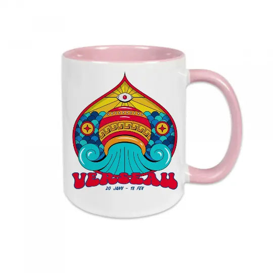 Mug céramique - Verseau signe astrologique