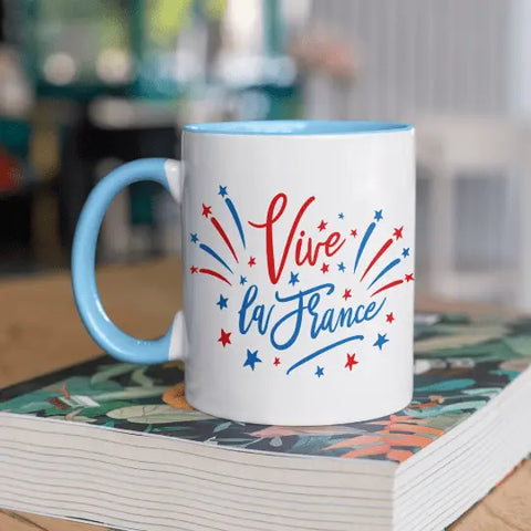 Mug céramique - Vive la France