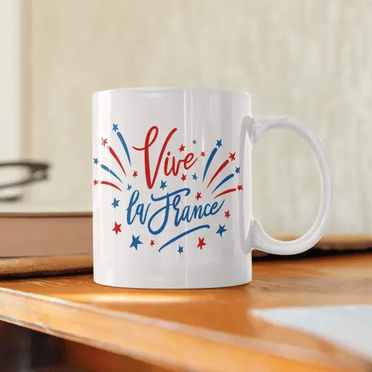 Mug céramique - Vive la France