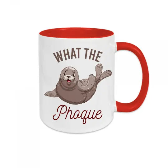 Mug céramique - What the phoque