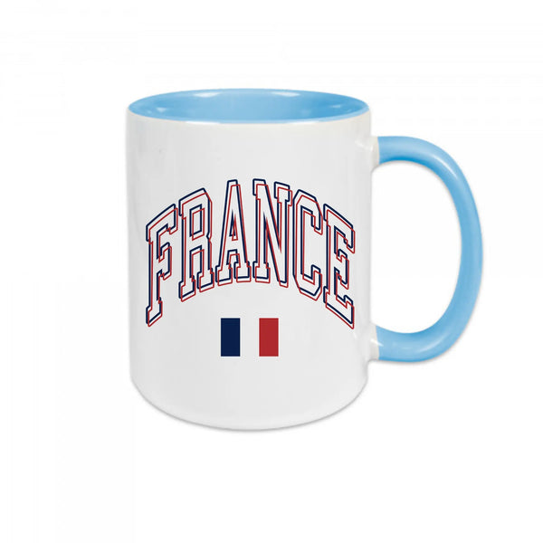 Mug céramique imprimé FRANCE Encre et Créations