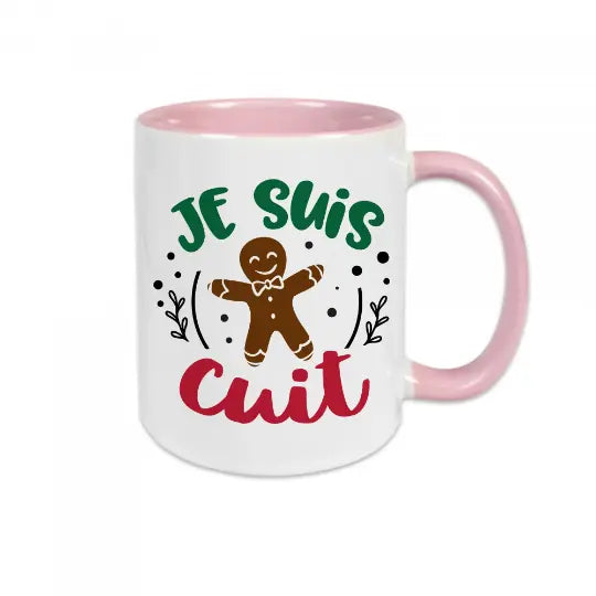 Mug céramique imprimé Je suis cuit Encre et Créations