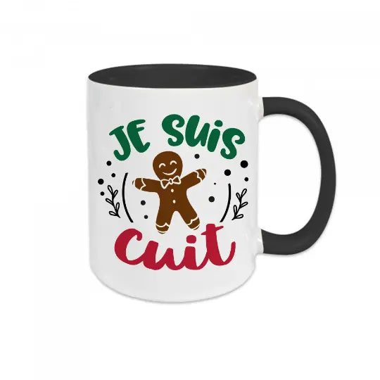 Mug céramique imprimé Je suis cuit Encre et Créations