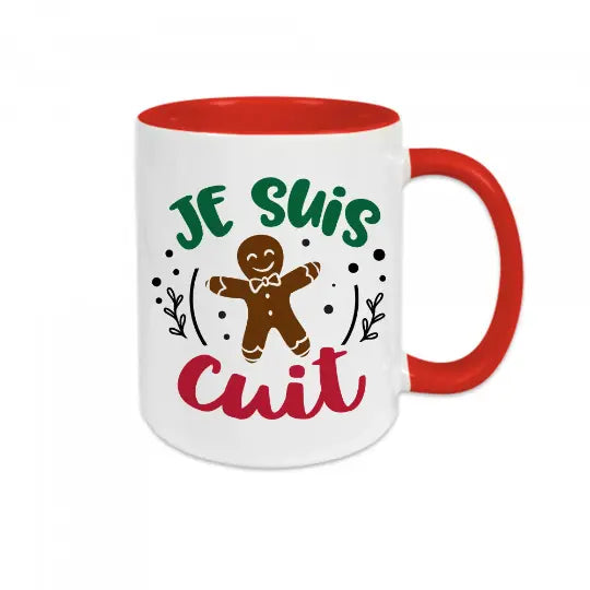 Mug céramique imprimé Je suis cuit Encre et Créations