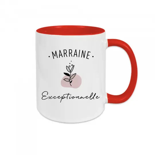 Mug céramique Marraine exceptionnelle