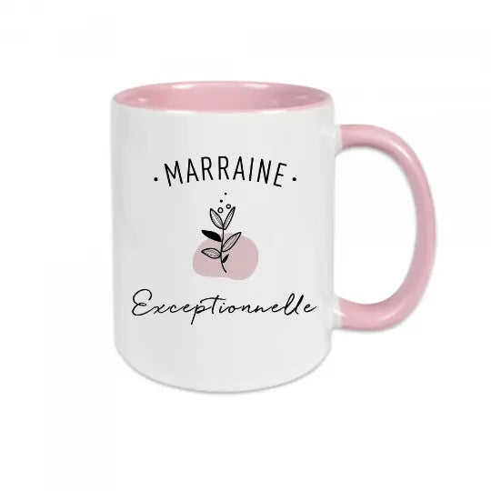 Mug céramique Marraine exceptionnelle