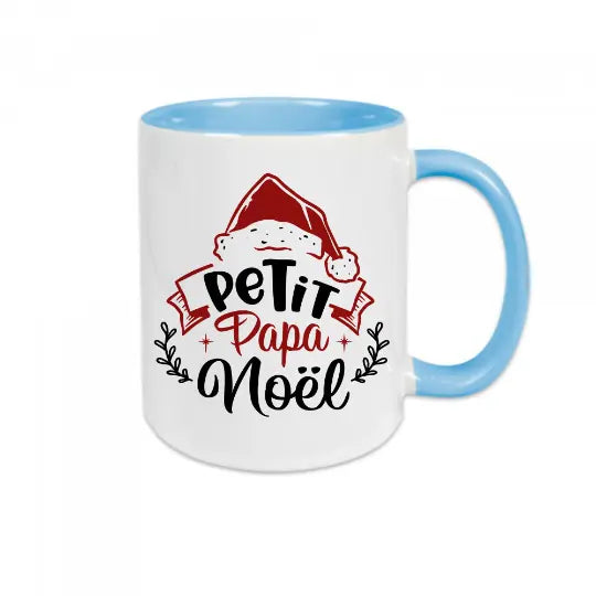 Mug céramique imprimé Petit papa Noël Encre et Créations