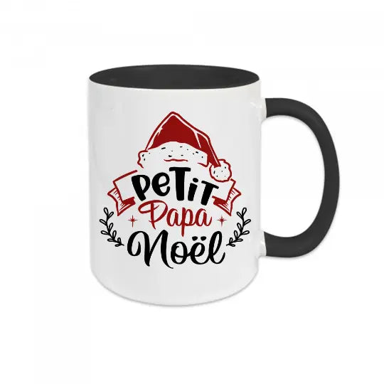 Mug céramique imprimé Petit papa Noël Encre et Créations