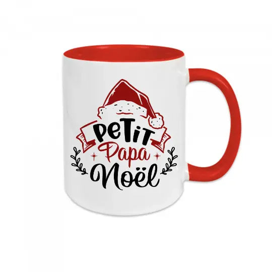 Mug céramique imprimé Petit papa Noël Encre et Créations