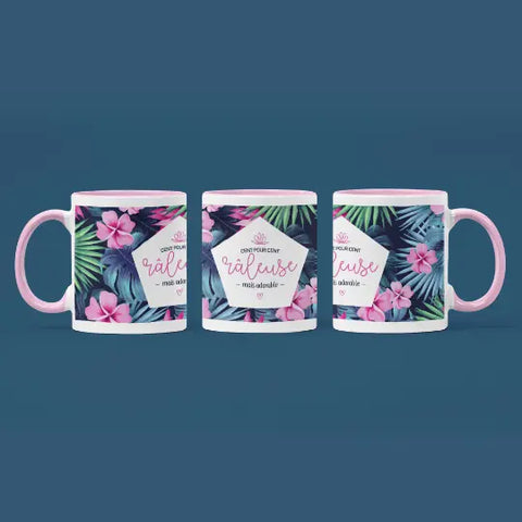 Mug panoramique - Cent pour cent râleuse