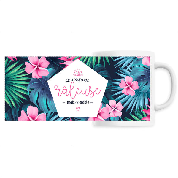 Mug panoramique - Cent pour cent râleuse