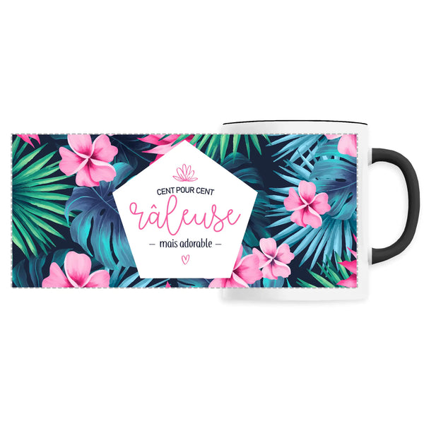 Mug panoramique - Cent pour cent râleuse