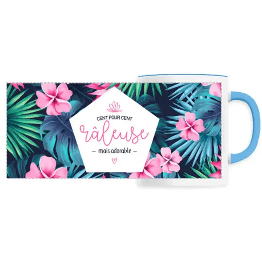 Mug panoramique - Cent pour cent râleuse