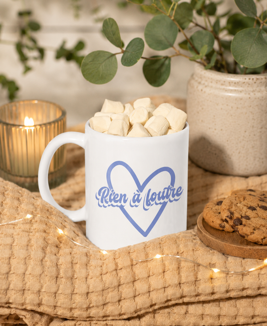 Mug céramique Rien à foutre