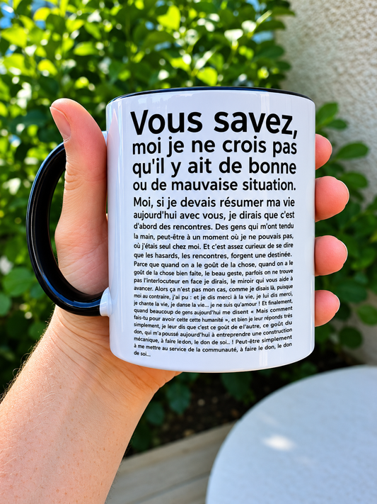 Mug céramique Vous savez