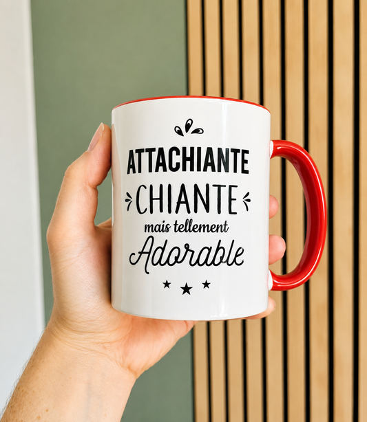 Mug céramique Attachiante mais adorable