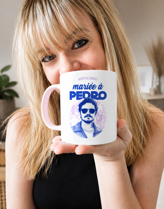 Mug céramique Mentalement mariée à Pedro