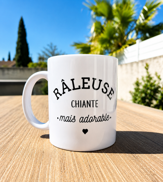 Mug céramique Râleuse chiante mais adorable