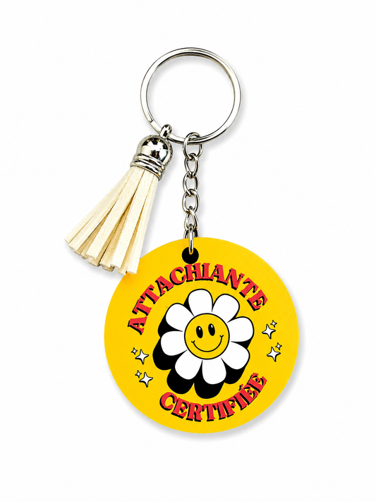 Porte-clés Attachiante certifiée