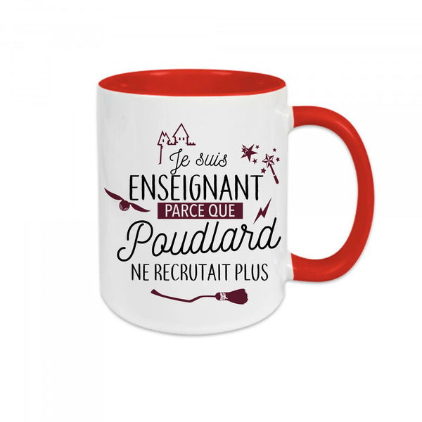 Mug céramique - Enseignant/Poudlard