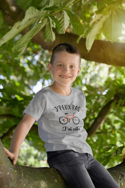 T-shirt enfant - J'peux pas j'ai vélo