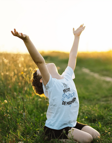 T-shirt enfant - Le petit prince de maman