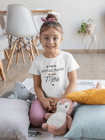 T-shirt enfant - Le portrait craché de ma mère