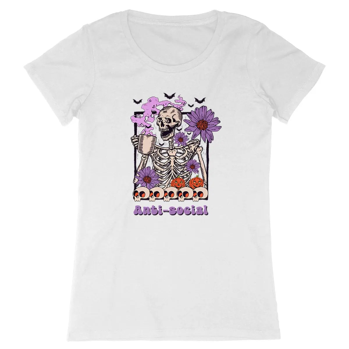 T-shirt femme Anti-social