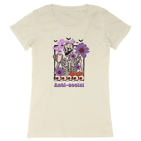 T-shirt femme Anti-social