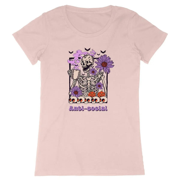 T-shirt femme Anti-social