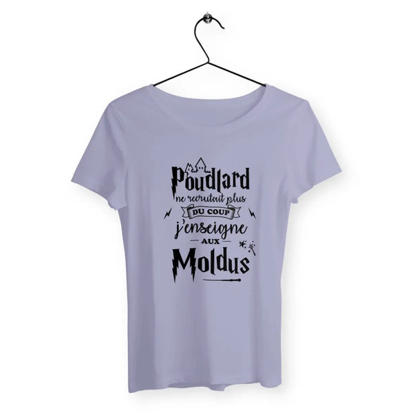 T-shirt femme J'enseigne aux moldus