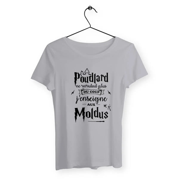 T-shirt femme J'enseigne aux moldus