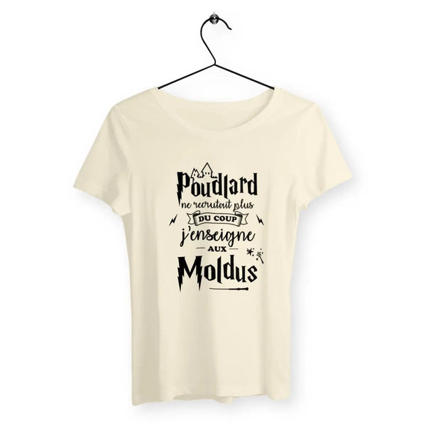 T-shirt femme J'enseigne aux moldus