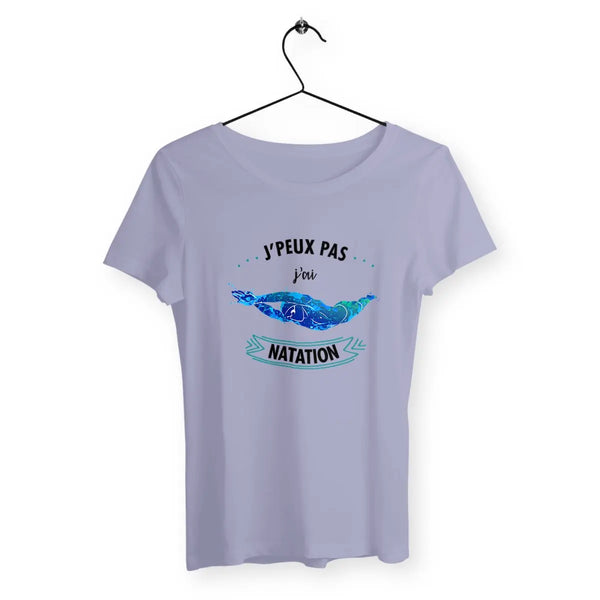 T-shirt femme J'peux pas j'ai natation